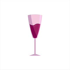 Red Wine Illustration Vector