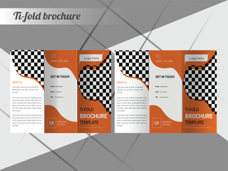 Tri-fold Brochure design template