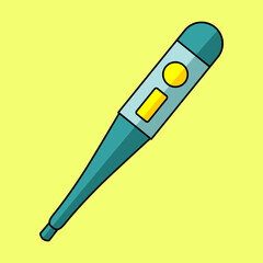 cute health carton illustrations, doctors and medical equipment