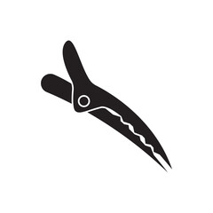 Hair pin symbol icon,logo illustration design template