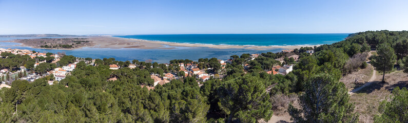 Fototapeta na wymiar Panorama de la Franqui 