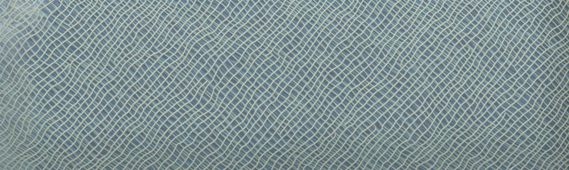 Metallic screen door texture with silver honeycomb pattern. Abstract design, modern industry vibe, and bright backdrop are perfect for wide banner or wallpaper. Vector