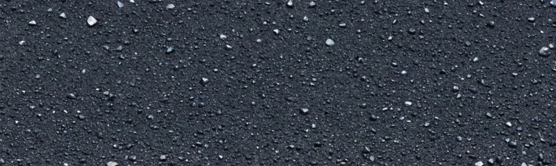 Obsidian texture with black volcanic stone pattern and flowing streams. Wide banner illustration has repeating, flowing, and obscure tone. Vector