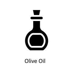 Olive Oil  Vector   solid Icons. Simple stock illustration stock