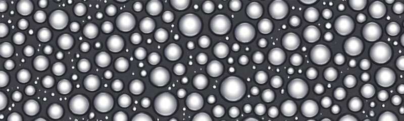 Scientific background with oil bubbles and water droplets, molecular structures, and acid serum samples in grey and white. Perfect for beauty or hygiene product designs. Vector