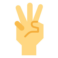 figure flat icon style