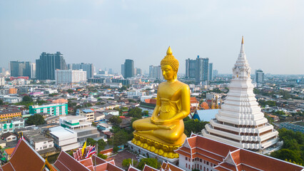 Wat Paknam Bhasicharoen is a royal wat located in Phasi Charoen district, Bangkok, at the Chao...