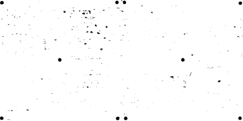 Grunge dots and points texture background. Abstract grainy overlay. PNG graphic illustration with transparent background.