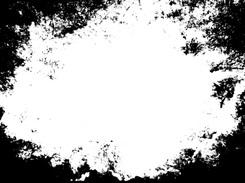 Grunge border texture background. Abstract frame overlay. PNG graphic illustration with transparent background.