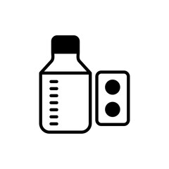 Drug Donation icon in vector. Illustration