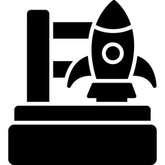 Rocket Launch Icon