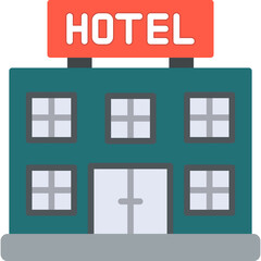 Obraz premium Hotel Icon