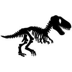 ancient dinosaur silhouette 2
