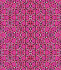 Multi color seamless abstract pattern. Background and backdrop. Multi Colored. Colorful ornamental design. Colored mosaic ornaments. Vector graphic illustration. EPS10.