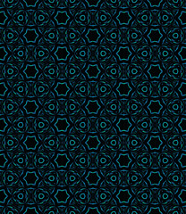 Multi color seamless abstract pattern. Background and backdrop. Multi Colored. Colorful ornamental design. Colored mosaic ornaments. Vector graphic illustration. EPS10.