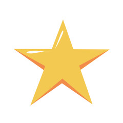 Flat star, rating star, islamic star, 