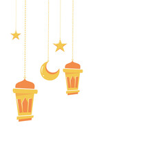 Hanging Islamic lantern, ramadan lantern, ramadan design, Islamic ornament