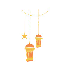 Hanging Islamic lantern, ramadan lantern, ramadan design, Islamic ornament