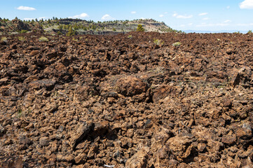 Rugged Lava Field at Lava Beds National Monument