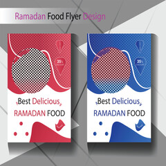 Ramadan Food Flyer Design Template