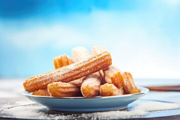 Crispy Churros, created with Generative AI technology