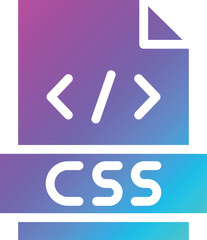 Css Vector Icon Design Illustration