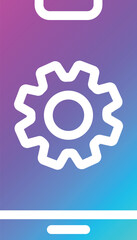 App development Vector Icon Design Illustration