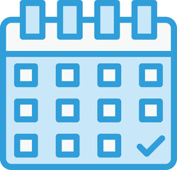 Calendar Vector Icon Design Illustration