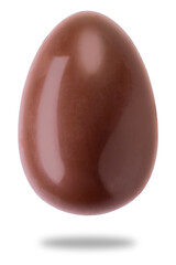 Chocolate easter egg, typical Easter holiday dessert