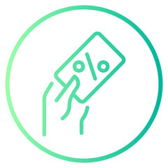 promotion gradient icon