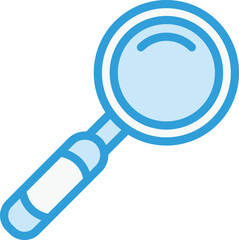 Loupe Vector Icon Design Illustration