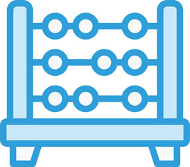 Abacus Vector Icon Design Illustration