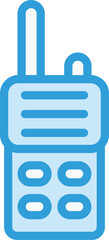 Walkie talkie Vector Icon Design Illustration