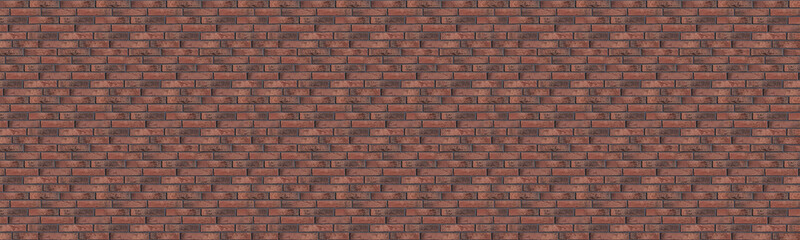 Rough brick wall as background. Banner design