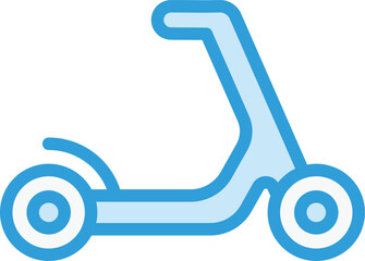 Scooter Vector Icon Design Illustration