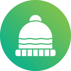 Beanie Vector Icon Design Illustration