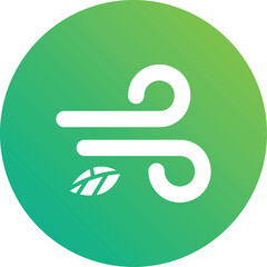 Wind Vector Icon Design Illustration