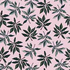 Fototapeta premium seamless floral background