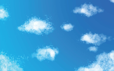 青空と雲07　静かな空