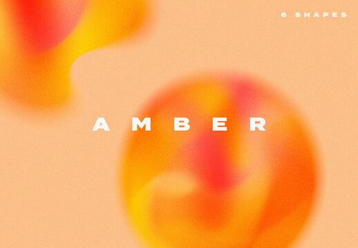 Blurred Amber Texture