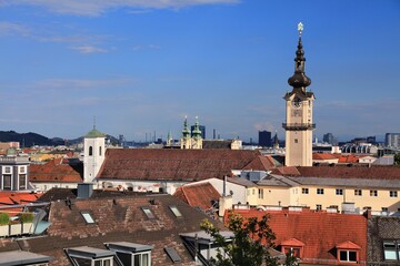 Obraz premium Linz city, Austria