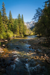 Mountain Landscape Vista at Kings Canyon National Park