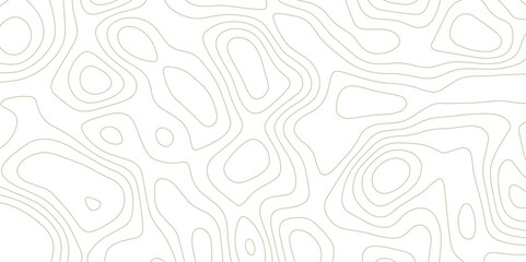 Abstract Topographic map background with wave line. gradient multicolor wave curve lines banner background design. Vector illustration. Line topography map contour background.