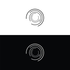 Circle vector logo template design