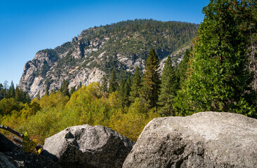 Mountain Landscape Vista at Kings Canyon National Park