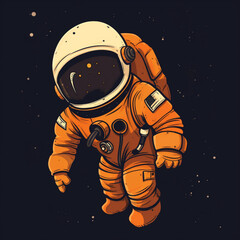 astronaut in space