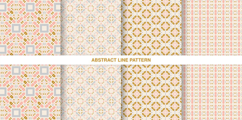 Colorful abstract geometric pattern design
