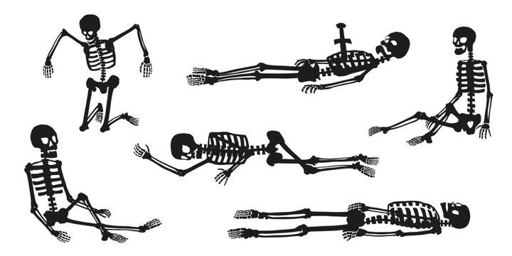 forgotten skeleton silhouettes