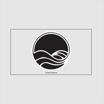 black and white logo