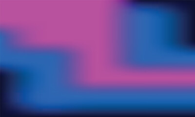 Vector Blue Purple Hologram Dreamy Background. Rainbow Iridescent Gradient. Minimalist Holographic Fluid Wallpaper. Neon Opalescent Banner. Modern Tech Music Design.